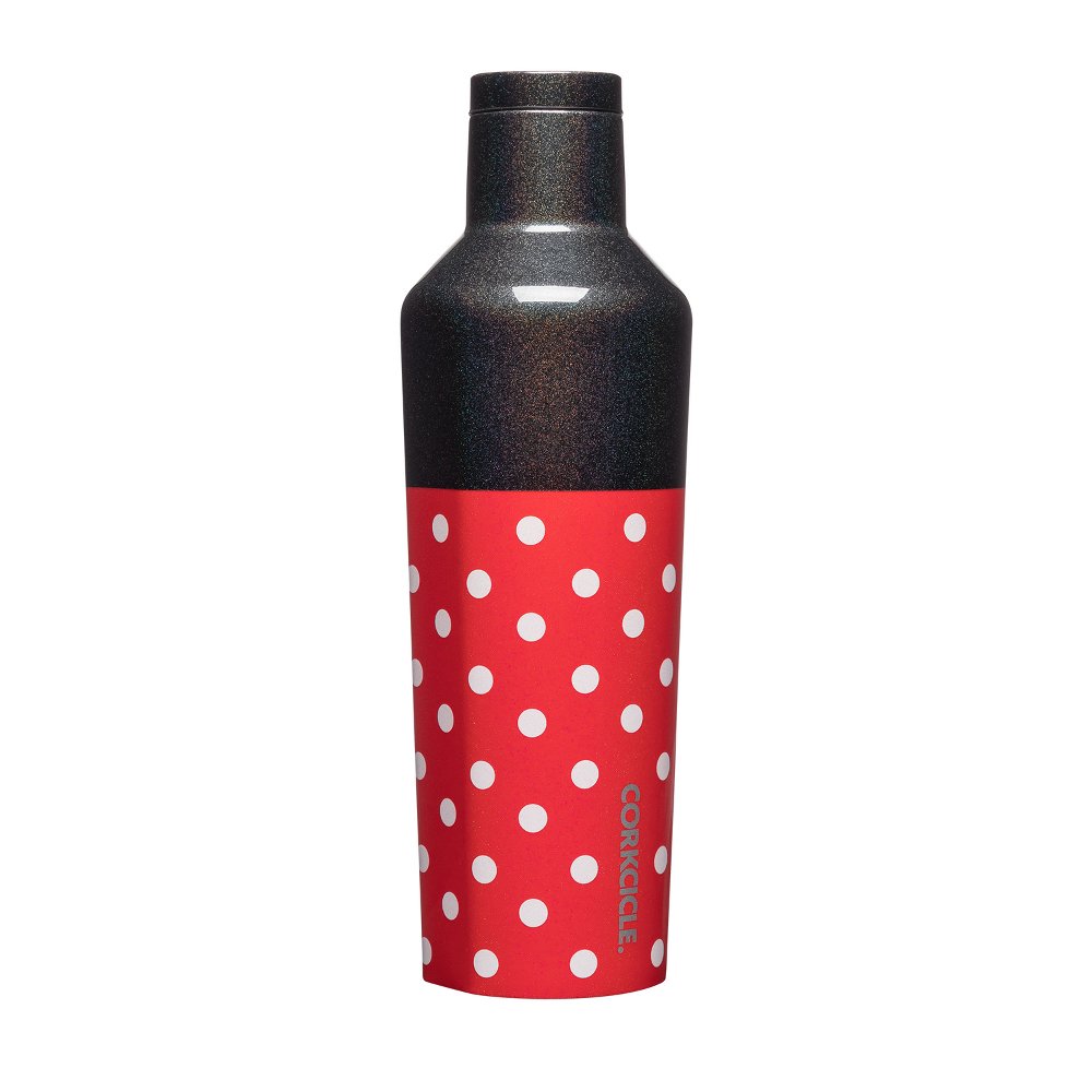 Corkcicle Disney Minnie Mouse Polka Dot 16oz Canteen - Back