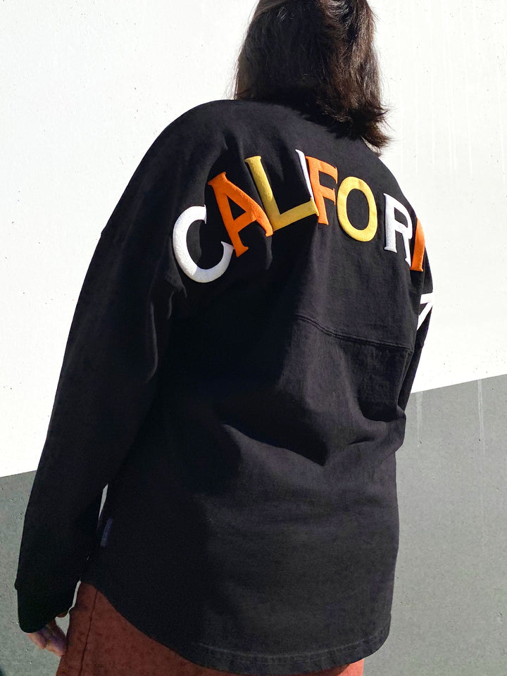 Halloween Ghosts California Crew Neck Spirit Jersey - Back