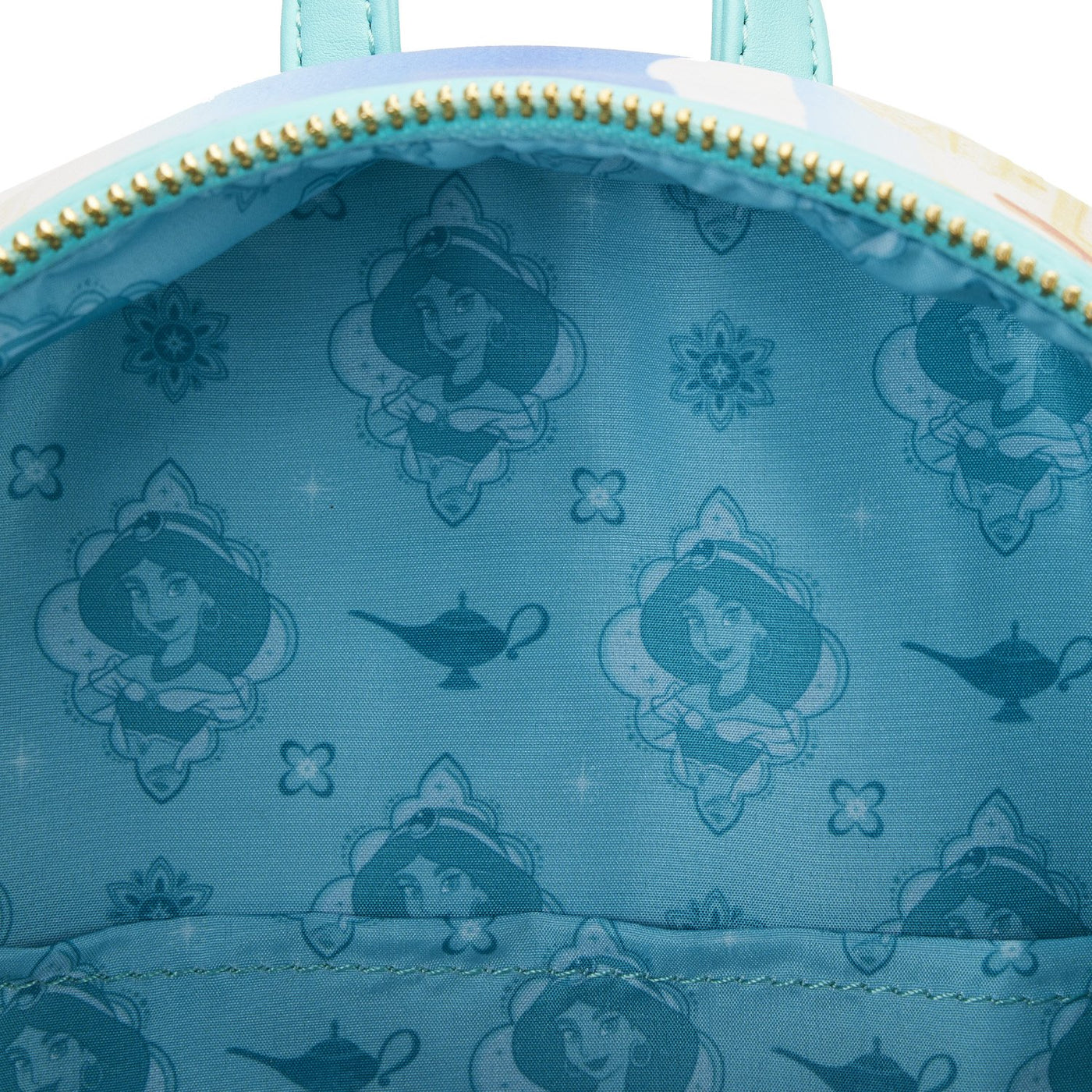 Loungefly Disney Jasmine Princess Series Mini Backpack - Interior Lining