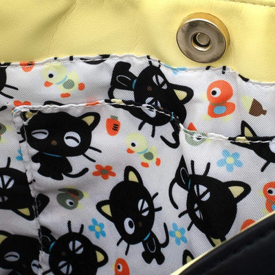 Sanrio Hello Kitty Chococat Gold Emblem Choco Ears Crossbody Bag