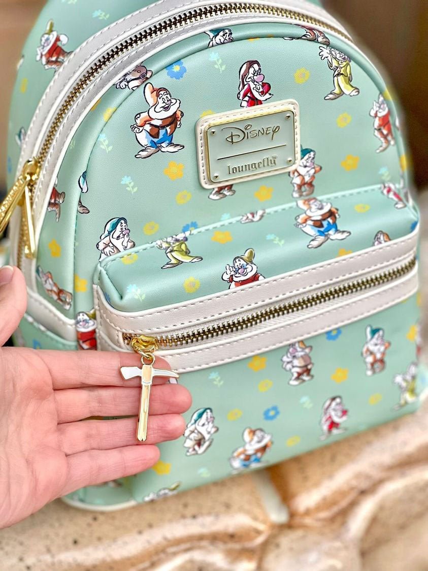 Loungefly Disney Snow White and the Seven Dwarfs Folk Mini Backpack -  BoxLunch Exclusive