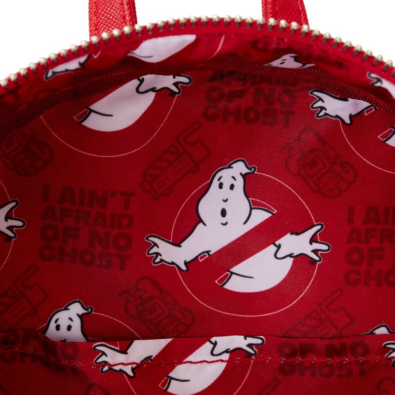 Loungefly Sony Ghostbusters No Ghost Logo Mini Backpack - Interior Lining