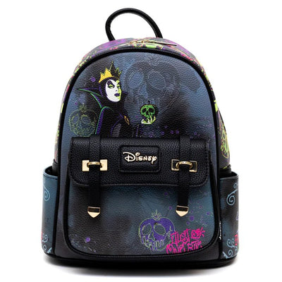 WondaPop Disney Villains Evil Queen Mini Backpack - Front