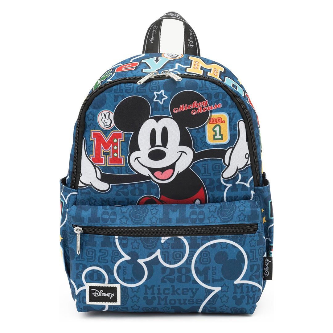WondaPop Disney Mickey Mouse 13" Nylon Mini Backpack - Front