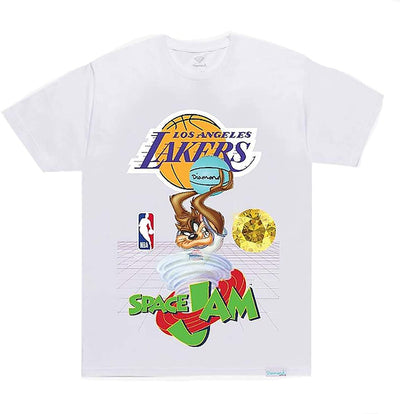 Space Jam x NBA Los Angeles Lakers Short Sleeve T-Shirt
