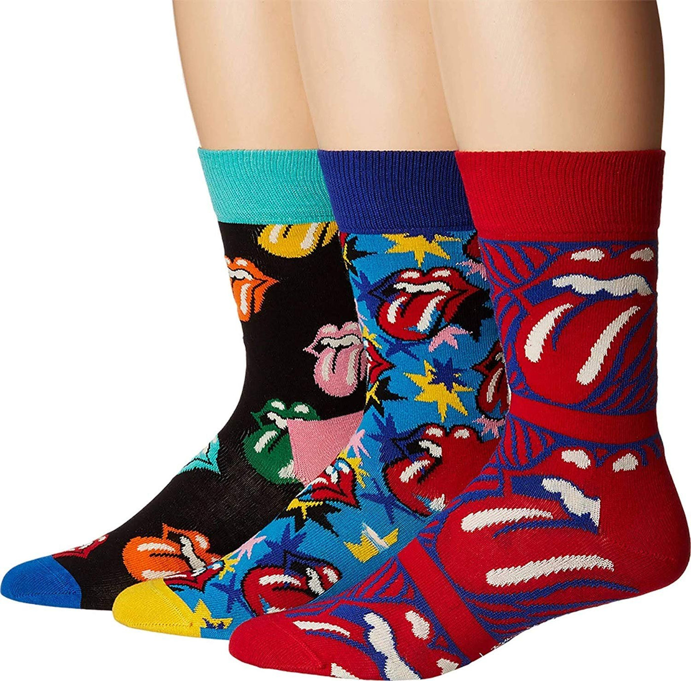 Happy Socks Rolling Stones Socks Box Set 3-Pack