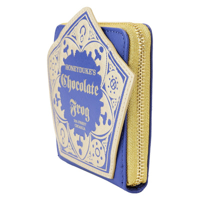 Loungefly Warner Brothers Harry Potter Honeydukes Chocolate Frog Zip-Around Wallet - Side View