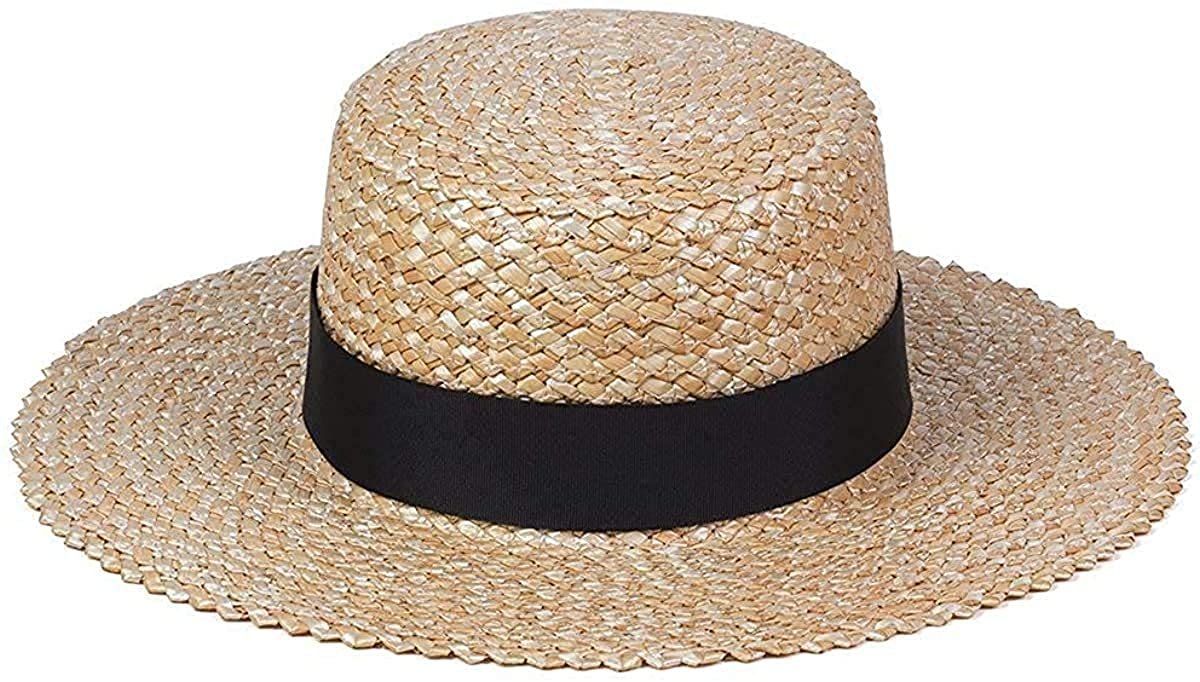 Rico Straw Boater Hat