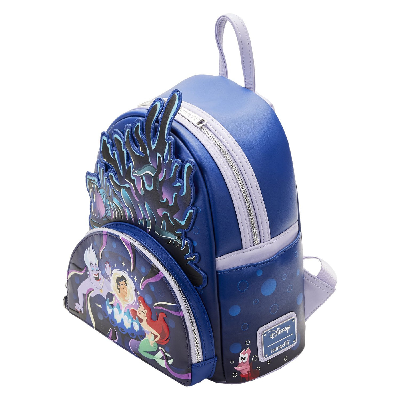 Loungefly Disney The Little Mermaid Ursula Lair Mini Backpack - Top View