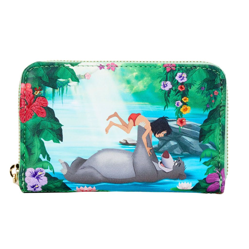 Loungefly Disney Jungle Book Bare Necessities Zip-Around Wallet - Front