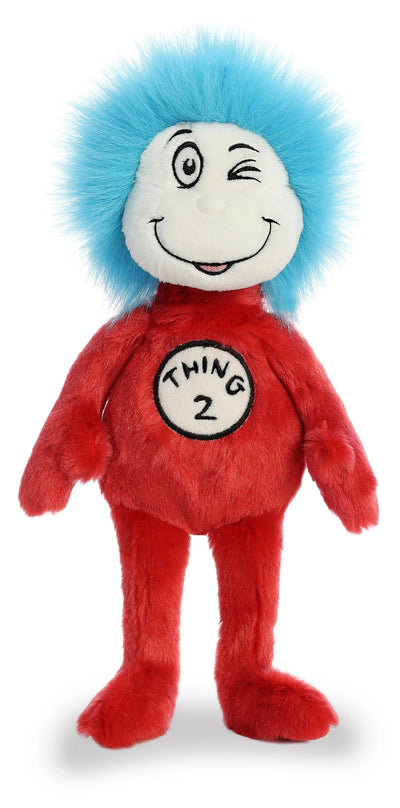 Aurora Dr. Seuss The Cat in the Hat 12" Thing 2 Plush Toy - Front