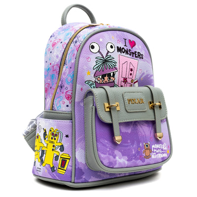 WondaPop Disney Pixar Monsters Inc Boo's Door Mini Backpack - Alternate Side View